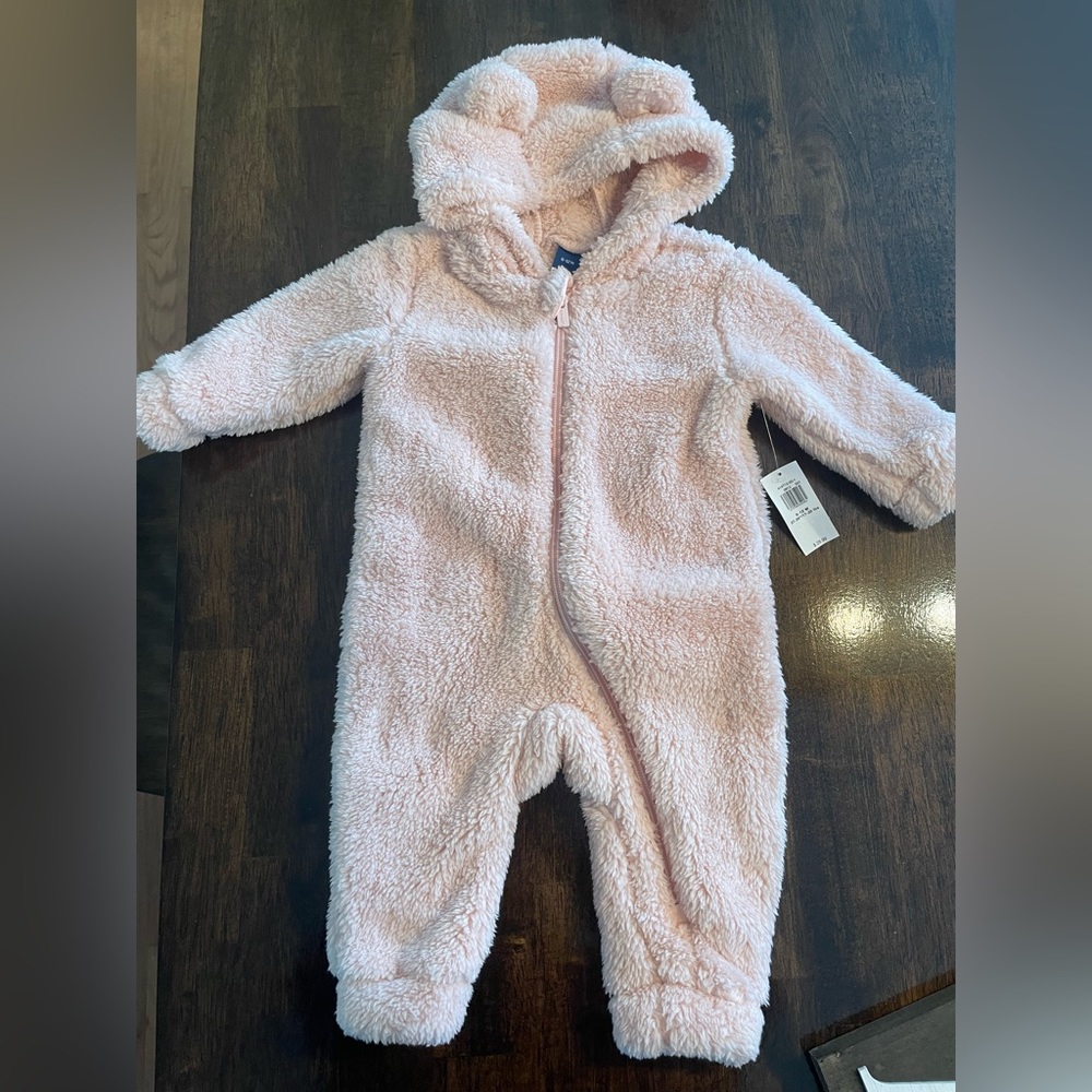 Baby winter onesie jacket